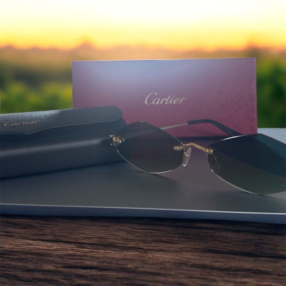 Cartier Sunglasses Panthère Losange - Picture 3 of 4